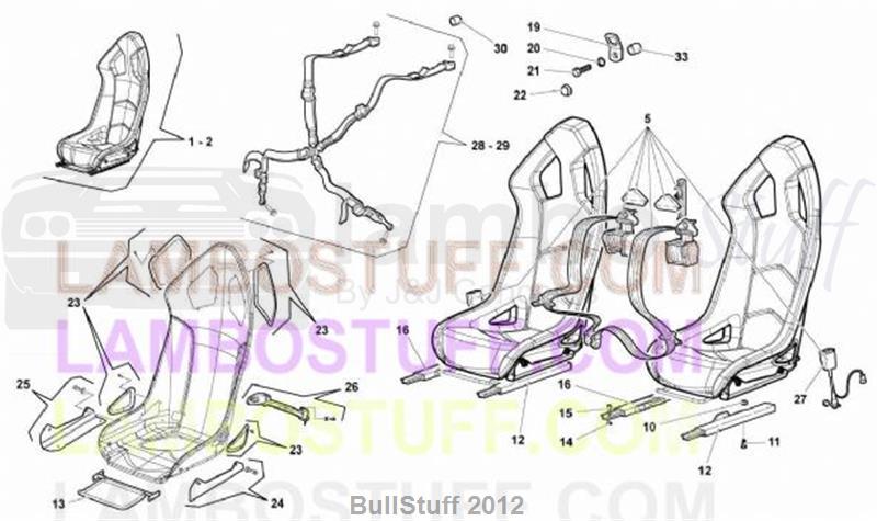 2008 Lamborghini MURCIELAGO LP 640 COUPE JAPAN SPORT SEATS (881.02.00)